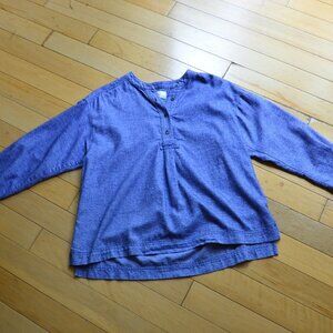 Xirena Blue Relaxed Blouse Size XS